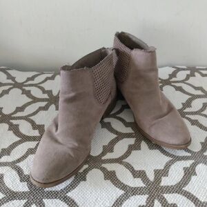 Dolce Vita Taupe Ankle Booties
